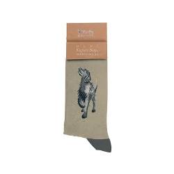 Wrendale Designs Herren Socken Walkies Schwarz Labrador von Wrendale Designs