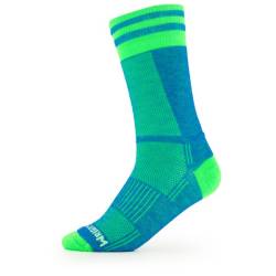 Wrightsock - Coolmesh II Crew - Wandersocken Gr M türkis von Wrightsock