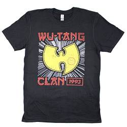 Wu-Tang Clan Herren T-Shirt Tour 93 schwarz, L von Wu-Tang Clan