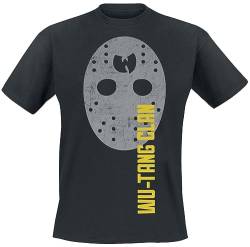 Wu-Tang Clan Mask Men Männer T-Shirt schwarz XXL 100% Baumwolle Band-Merch, Bands von Wu-Tang Clan