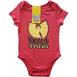 Wu Tang Clan Schlafstrampler Wu-Tang Logo Nue offiziell Rot 0 to 24 Months von Wu-Tang Clan