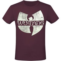 Wu-Tang Clan T-Shirt - Logo - S bis XXL - für Männer - Größe L - rot  - Lizenziertes Merchandise! von Wu-Tang Clan