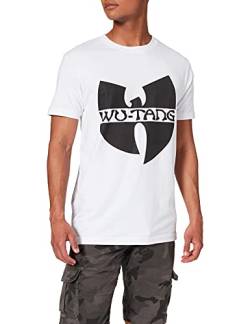 Wu Wear Herren Logo T-Shirt, weiß, XXL von Wu Wear