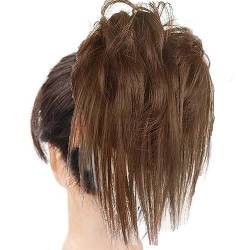 Unordentliche Klauenclipbrötchen Haarstück Straight Chignon Haare Erweiterung Gefälschte Haareschwanz Für Frauen Mädchen von Wudaizhi