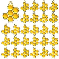 Wudaizhi 60 Stück Bienenwabe Charms Anhänger Für Schmuck Für Halskette, Armband Ohrringe Keychain Diy Herstellung Von Lieferungen von Wudaizhi
