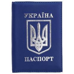 Wudaizhi Reisepassabdeckung Ukrainischer Passabdeckung Ukrainischer Kreditkarteninhaber Gepäckpass Wallet Passportinhaber von Wudaizhi