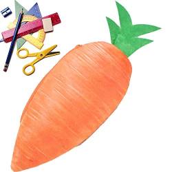 Wudaizhi Simulation Gemüse Reißverschluss Bleistiftbeutel Süße Plüschstiftbleistift Hülle Halter Staptier Make -up Case Bag Office School Vorräte von Wudaizhi