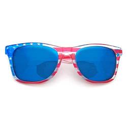 Wudaizhi Usa Flagge Sonnenbrille Klassische Art Retro Shades Augenbrille Unisex Für Männer Frauen Golf Radfahren Sport Angeln Reisen von Wudaizhi