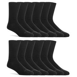 Business Socken 12 Pack, Arbeitssocken, Schwarz, Merino Wolle, extra dünn (41-43, Schwarz) von Wundersocks