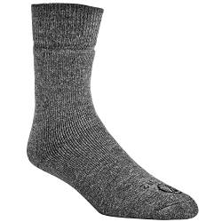 Trek, verstärkte Wandersocken, gegen kalte Füsse, warme Füsse (36/38, Grau) von Wundersocks