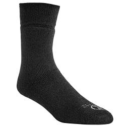 Trek, verstärkte Wandersocken, gegen kalte Füsse, warme Füsse (36/38, Schwarz) von Wundersocks