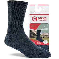 Wundersocks Alp (38/41, Jeans) von Wundersocks