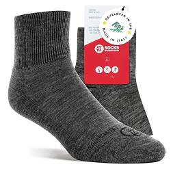 Wundersocks Go (41/43, Grau) von Wundersocks