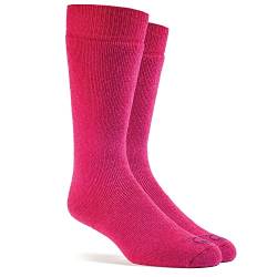 Wundersocks Skisocken & Skitouren [Made in Italy] 78% Merino Wolle, Socken ohne Naht, mulesingfrei, Thermosocken für Herren und Damen, warme Funktionssocken, gepolsterte Kniestrümpfe (Tour 36/38) von Wundersocks