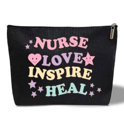 Kosmetiktasche für Krankenschwestern, Geschenk für Krankenschwestern, Liebe, inspirieren, Heilung, Krankenschwestern, Woche, Geschenk für Krankenschwestern, Kulturbeutel, Reise-Organizer-Tasche für von WwongxianB