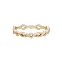 Engagement Ring For Women, Vintage Ring Damen Gold 9K 2.68Mm Größe 66 (21.0) Personalisiert Für Abschluss Finger Ringe Women von Wycian