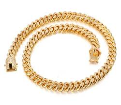 Wycian Armbänder für Herren Gold, Edelstahl Armband Kette Hip-Hop-Rap Breit 10mm Lang 60cm Kettenarmband für Jubiläum Geburtstag von Wycian