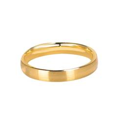 Wycian Partner Ringe Verlobung, Ringe 18K Gold Größe 66 (21.0) Npassbar Für Valentinstag Damen Ringe Promise Ring Men von Wycian