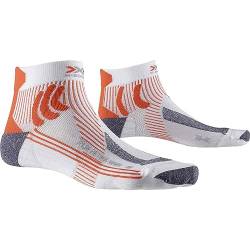 X-Bionic Damen Retina Socken, W101 White/Orange, 37-38 von X-Bionic