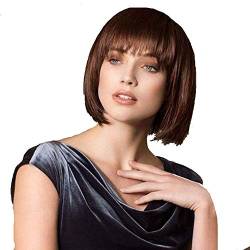 Frau Europäische Und Amerikanische Mode Bobo Perücke Kurze Glatte Haare Perücke von XAoSCd