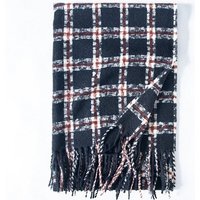 XDeer Wollschal Damen Schal,kuschelweich Karo,Winter Schal Poncho Qualität, Damen Halstuch Geschenk für Frauen in verschiedenen Farben von XDeer