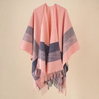 XDeer XXL-Schal Damen Schal,XXL Schal,Poncho in kuscheliger mit kleinen Fransen, Winterschal Damen Halstuch Geschenk für Frauen von XDeer