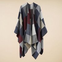 XDeer XXL-Schal Damen Schal,XXL Schal,Poncho in kuscheliger mit kleinen Fransen, Winterschal Damen Halstuch Geschenk für Frauen von XDeer