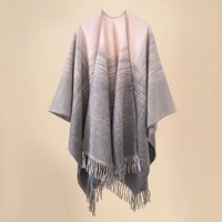 XDeer XXL-Schal Damen Schal,XXL Schal,Poncho in kuscheliger mit kleinen Fransen, Winterschal Damen Halstuch Geschenk für Frauen von XDeer