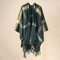 XDeer XXL-Schal Damen Schal,XXL Schal,Poncho in kuscheliger mit kleinen Fransen, Winterschal Damen Halstuch Geschenk für Frauen von XDeer