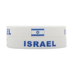 XIAOBAN 5 stücke Israel Flagge Armband Silikon Sport Einfarbig Männer Frauen Armband Armband Armband Armreifen 2024 Schmuck Feng-Shui-Armbänder Feng-Shui-Armbänder billig,Armbänder Anhänger patr von XIAOBAN
