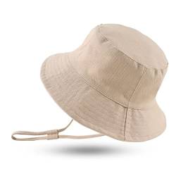 XIAOHAWANG Baby Jungen Sonnenhut Säugling Kleinkind Dinosaurier Eimer Hüte Sommer Baby Jungen Strand Caps, khaki, 2-4 Jahre von XIAOHAWANG