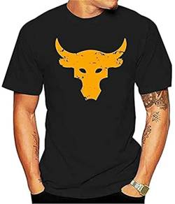 Brahma Bull Aware T-Shirt Damen The Rock Project Gym, Farbe12, L von XIAOLING