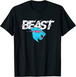 MR Beast CAT T-Shirt Lightning Tee Top Youtuber Merch Gamer Erwachsene Weiß T-Shirt Damen, Farbe07, S von XIAOLING