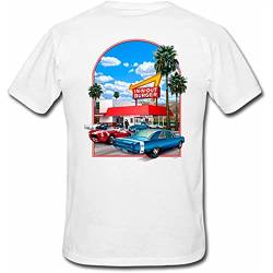 XIAOLING WEIGE in N Out Burger T-Shirt Back, Farbe07, XL von XIAOLING