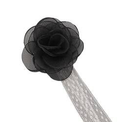 XINGLIDA Damen Handgelenk Rose Corsagen Zauberhafte Sommer-Vibe Geschenk für Brautjungfer Französisch Handgelenk Corsage mit Perlen für Hochzeit (18#) von XINGLIDA