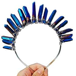 XINGLIDA Haarband für Kristallquarz-Stirnband, mehrfarbiger Schmuck für Sonnengötter (Nr. 2) von XINGLIDA