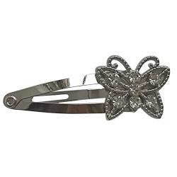 XINGLIDA Haarnadel, Haarspange für heiße Mädchen, glänzende Schmetterlings-Haarspangen mit Strass-Dekor, Legierung, Haarspangen für Teenager und Mädchen (S#) von XINGLIDA