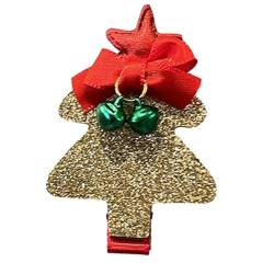 XINGLIDA Haarnadel, niedliche Weihnachtsbaum-Haarnadeln, heiße Mädchen, Glitzer, Weihnachtsbaum-Haarspange, Festival-Haarspange für Damen, Pferdeschwanz, Haarspange (11#) von XINGLIDA