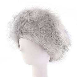 XINGLIDA Winter-Haarband, elastisches Kunst-Stirnband, Mütze, Skimütze, Ohrwärmer, weich, warm, Ohrenschützer für Kopfwickel (LG#) von XINGLIDA