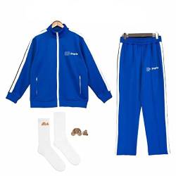 XINGMA Marken Angel&palm Herren/Damen Sweatshirts Set Activewear Jogginghose Hoodie Trainingsanzug Jacke für Unisex von XINGMA