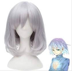 Howl's Moving Castle Sophie Hatter 32cm Short Silver Gray Cosplay Hair Wig von XINYIYI