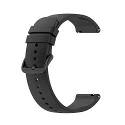 XJBCOD YIYOUU Kompatibel mit Colmi P8 Plus Watchband 20mm Armband Sportarmband kompatibel mit Colmi p8/p8 Profi P12 P10 P9 V31 V23 Smartwatch -Ersatzriemen (Color : Black, Size : For COLMI V23) von XJBCOD