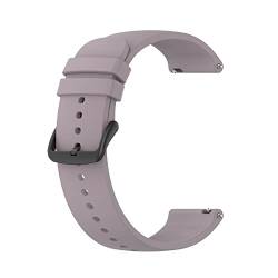 XJBCOD YIYOUU Kompatibel mit Colmi P8 Plus Watchband 20mm Armband Sportarmband kompatibel mit Colmi p8/p8 Profi P12 P10 P9 V31 V23 Smartwatch -Ersatzriemen (Color : Light purple, Size : For COLMI P8) von XJBCOD