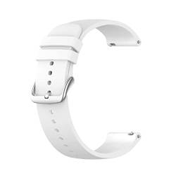 XJBCOD YIYOUU Kompatibel mit Colmi P8 Plus Watchband 20mm Armband Sportarmband kompatibel mit Colmi p8/p8 Profi P12 P10 P9 V31 V23 Smartwatch -Ersatzriemen (Color : White, Size : For COLMI P8 Pro) von XJBCOD