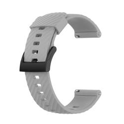 XJBCOD Yiyou Silikon-Armband, kompatibel mit Suunto 7 9 Baro Spartan Sport Wrist HR Ersatz-Uhrenarmband Sport zweifarbiges Uhrenarmband, Einheitsgröße, Achat von XJBCOD