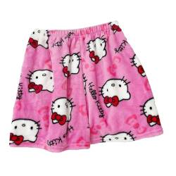 Hello Kitty Short Bottoms Women's Sleep Shorts, Women's Pajama Shorts, Flannel Leisure Shorts, and Pyjama Bottoms for Women, Summer Short Pyjama Bottoms High Waist Straight Leg Loose Shorts von XKPhframe