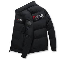 Trapstar Jacke Winter,Trapstar junge teenager winterjacke,warm,leichte,Trapstar übergangsjacke,Trapstar cottonjacken für Herren,Männer Stehkragen Jacke Winter Männer Mantel von XKPhframe