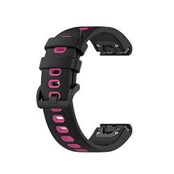 XNWKF Fenix 7X Silikon-Armband, 26 mm, schnell und einfach anzubringen, Uhrenarmband für Garmin Fenix 6X Pro 5X Plus 3 3HR Descent MK1 MK2 Armband, For Descent MK1, Achat von XNWKF