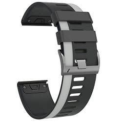 XNWKF Hot Watch-Armband für Garmin Fenix 5, 5X, 3HR, 6X, 6Pro, 26, 22 mm, Schnellverschluss, Silikon, Easyfit-Armband, 22mm For Fenix 6 6Pro, Achat von XNWKF