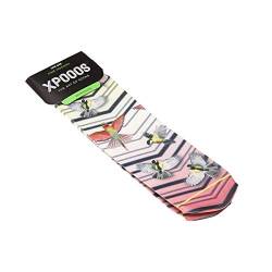Xpooos Socken, niedrig, 1 Paar, ohne Ferse, gestreift, HAZEL, Rosa, One size von XPOOOS